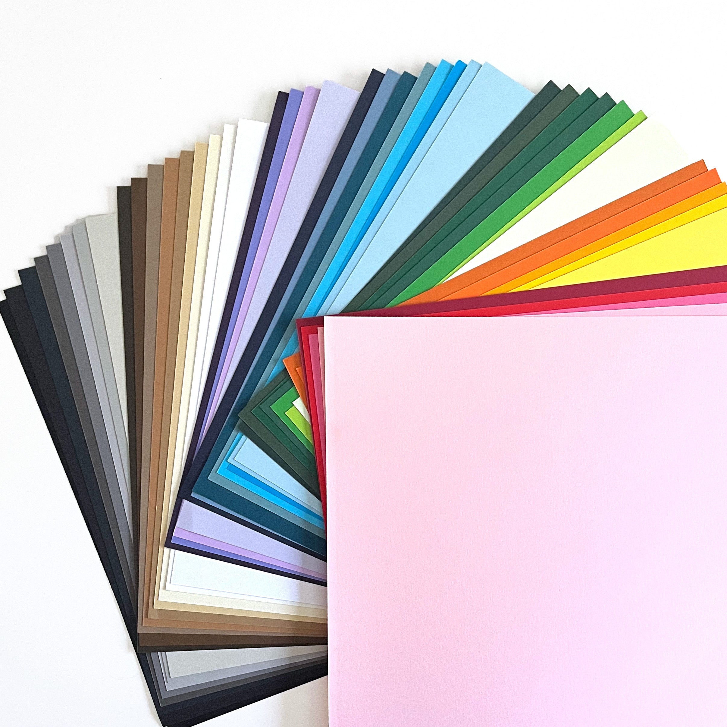 Flamingo Lessebo Colours Cardstock Cover | 83 lb | 225 GSM / 12 x 12 / 25 Sheets