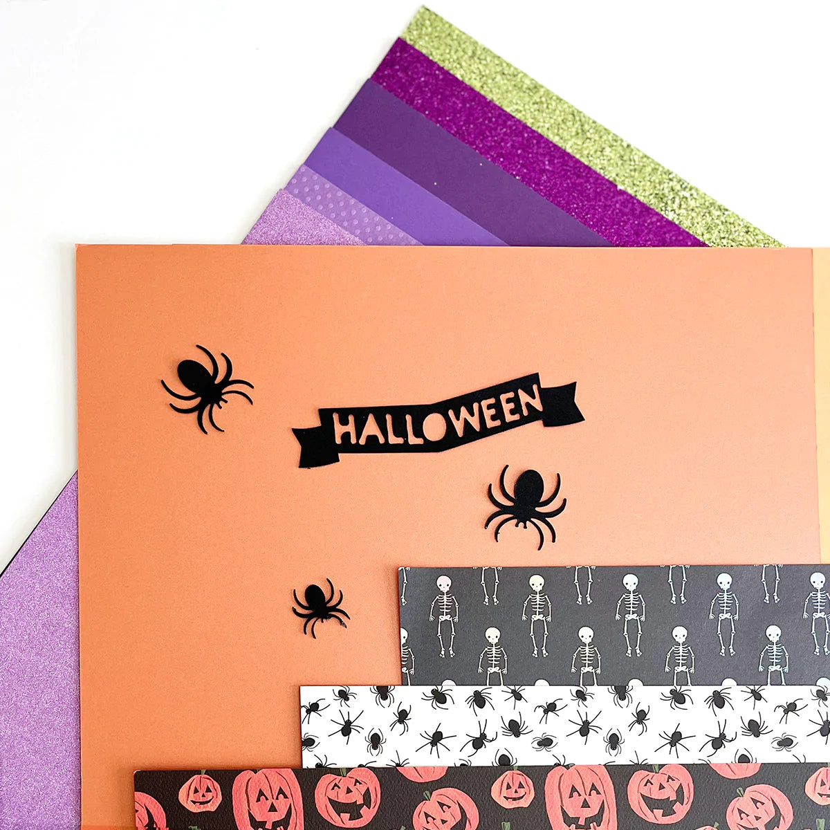  Kosiz 200 Sheets Halloween Colored Cardstock 8.5 x 11