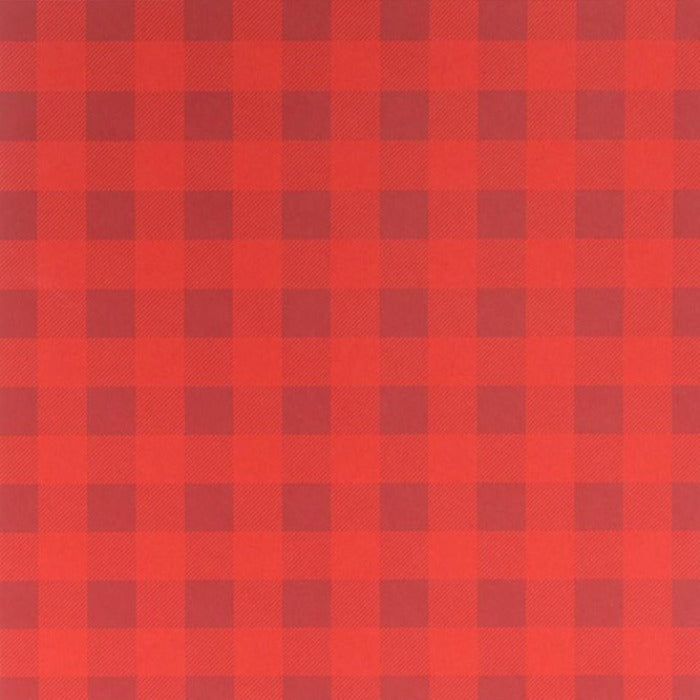 RED BUFFALO PLAID - 12x12 Patterned Cardstock - Carta Bella – The