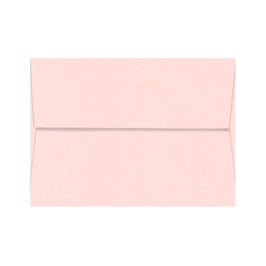 Jam Paper A7 Invitation Envelopes 5.25 x 7.25 Baby Pink 25/Pack (155627)