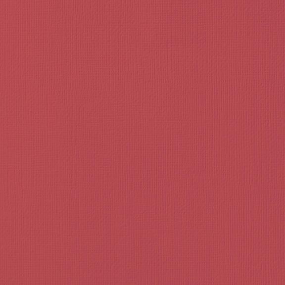 ALL AMERICAN RED - Textured 12x12 Cardstock - Encore Paper