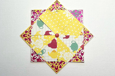 How to Make a Paper Quilt Embellishment