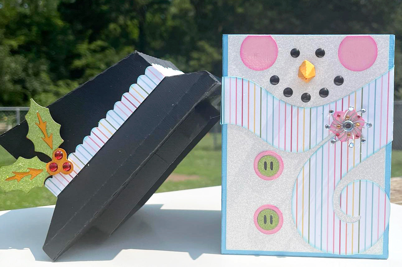 Snowman Gift Box Project for Christmas in July