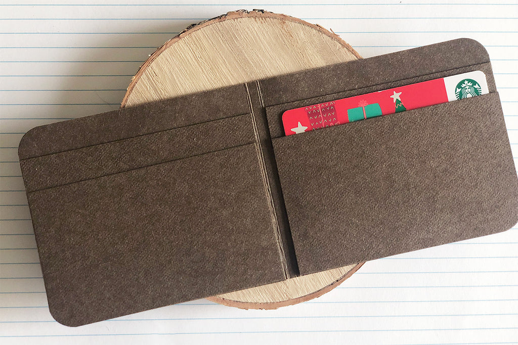 No.40 Handmade Leather Slim Card Wallet - Natural