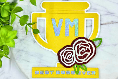 Cricut Card Making : Trophy Card