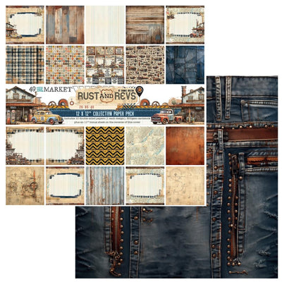 RUST & REVS 12X12 Collection Kit - 49 AND MARKET