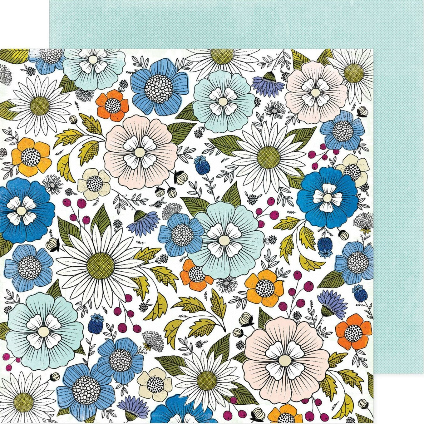 FRESH AIR - 12x12 Double-Sided Cardstock - Vicki Boutin – The 12x12 ...