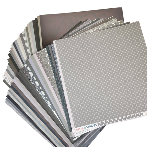 SILVER SAGE 12x12 Cardstock Smoothies Collection - Bazzill Basics – The  12x12 Cardstock Shop