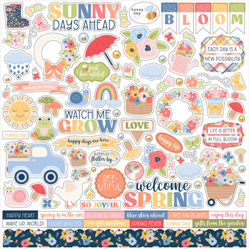 BLOSSOMS AND BEES 12x12 Collection Kit - Echo Park