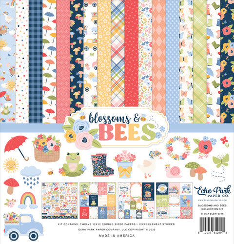 BLOSSOMS AND BEES 12x12 Collection Kit - Echo Park