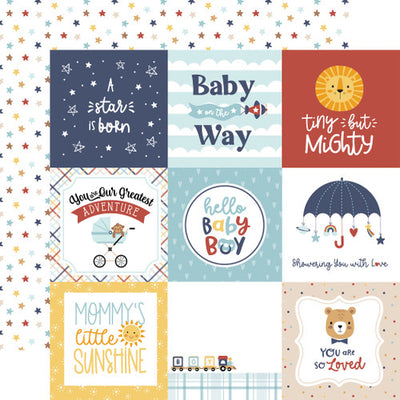 BABY ON BOARD - BOY - 12x12 Collection Kit - Echo Park