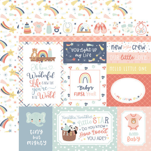 BABY ON BOARD -  GIRL 12x12 Collection Kit - Echo Park