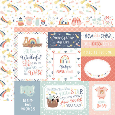 BABY ON BOARD -  GIRL 12x12 Collection Kit - Echo Park