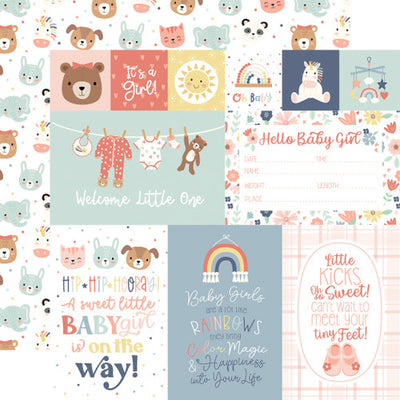 BABY ON BOARD -  GIRL 12x12 Collection Kit - Echo Park