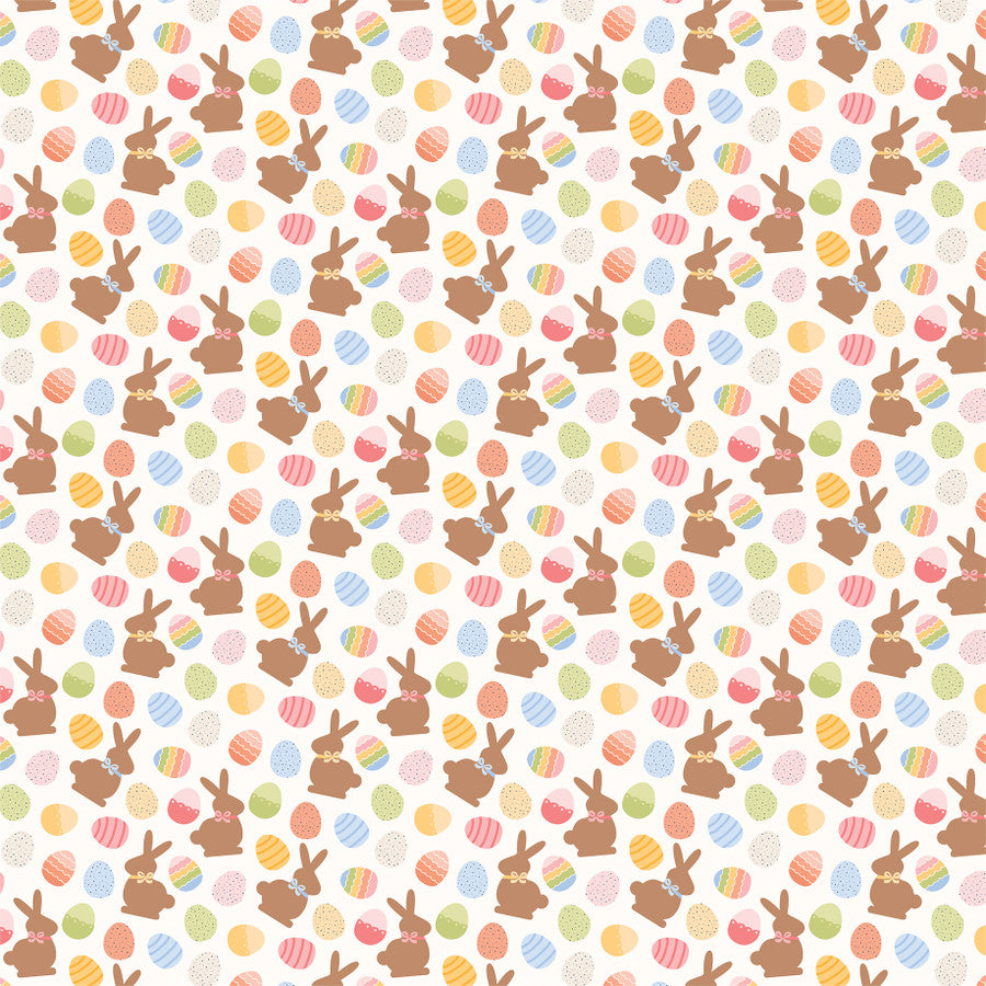 EASTER BASKET FINDS - 12x12 Patterned Paper - Echo Park