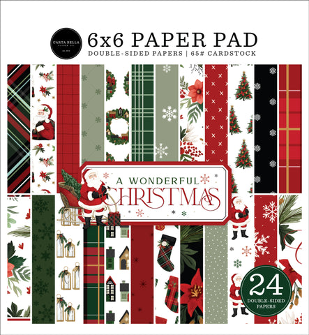 RED BUFFALO PLAID - 12x12 Patterned Cardstock - Carta Bella – The