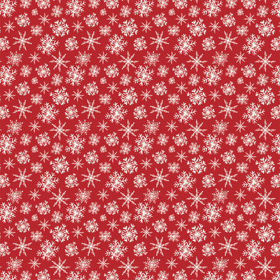 MERRY SNOWFLAKES - 12x12 Patterned Cardstock - Carta Bella