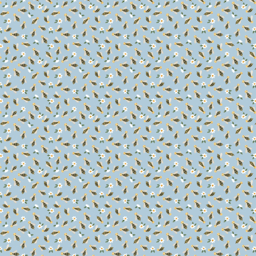 BLISSFUL BEES - 12x12 Double-Sided Patterned Paper - Carta Bella