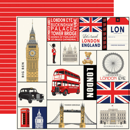 LONDON 12x12 Collection Kit - Carta Bella