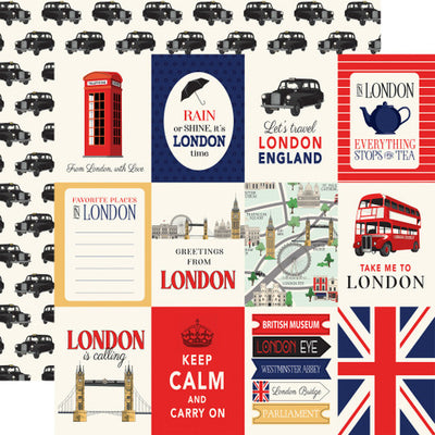 LONDON 12x12 Collection Kit - Carta Bella