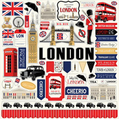 LONDON 12x12 Collection Kit - Carta Bella