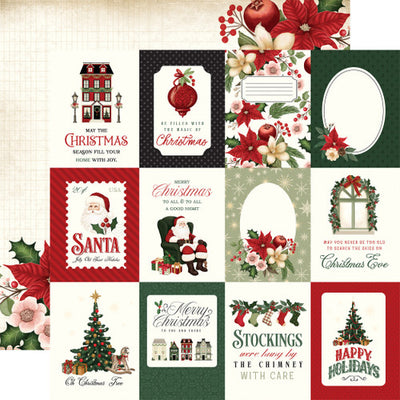 A VINTAGE CHRISTMAS 12x12 Collection Kit - Carta Bella