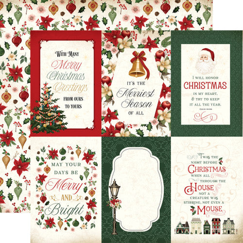 A VINTAGE CHRISTMAS 12x12 Collection Kit - Carta Bella