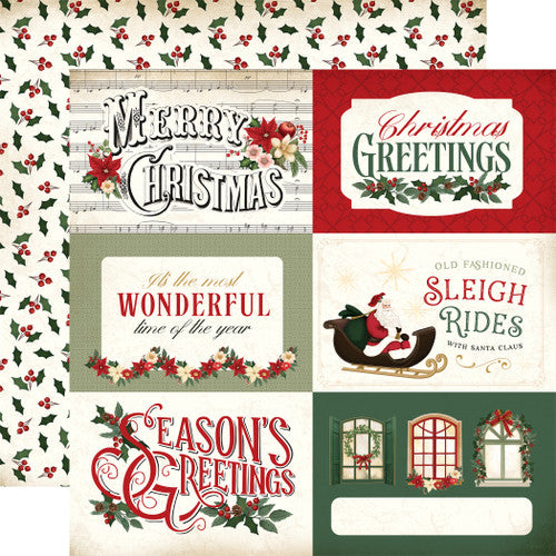 A VINTAGE CHRISTMAS 12x12 Collection Kit - Carta Bella