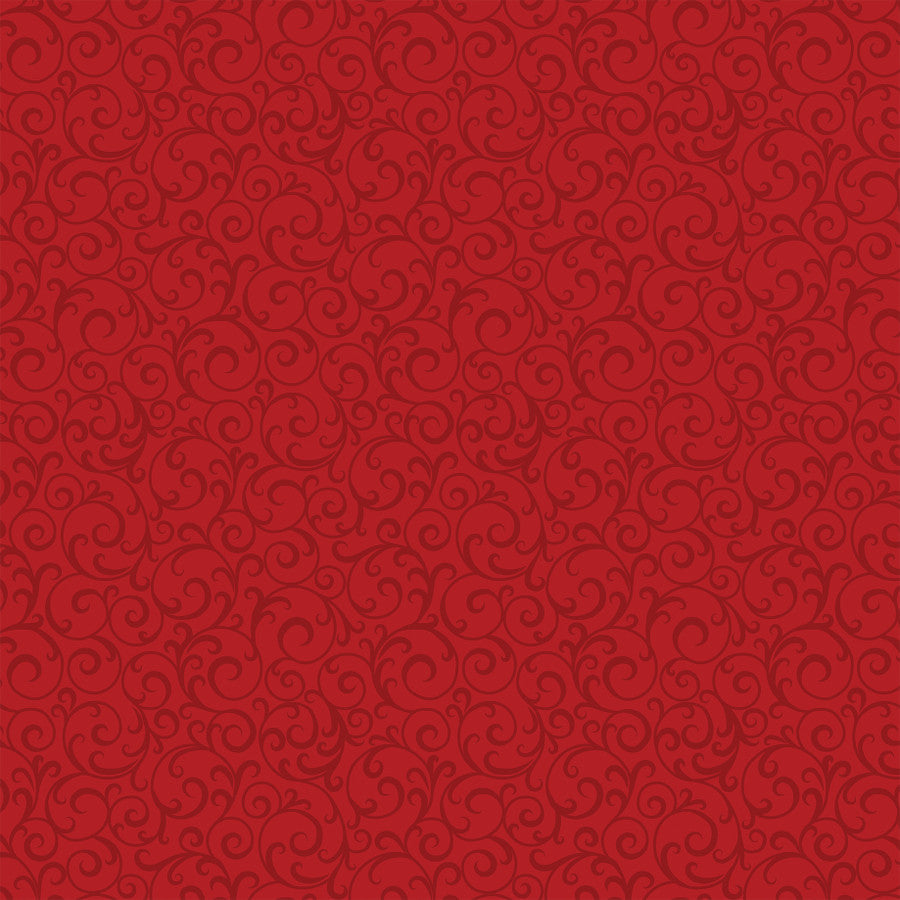 SANTA SWIRL - 12x12 Double-Sided Patterned Paper - Echo Park