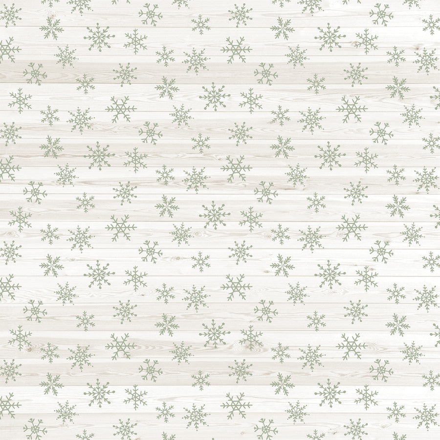 SANTA SWIRL - 12x12 Double-Sided Patterned Paper - Echo Park