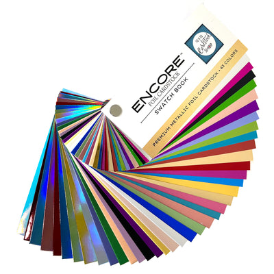 Encore Foil Cardstock Swatch Book - Encore Paper