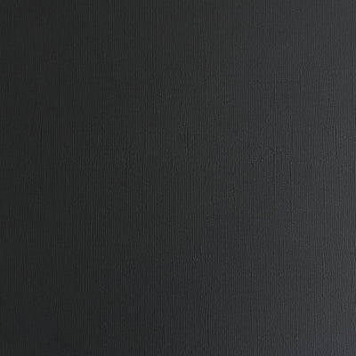 JET BLACK - Textured 12x12 Cardstock - Encore Paper for Cricut Cutting