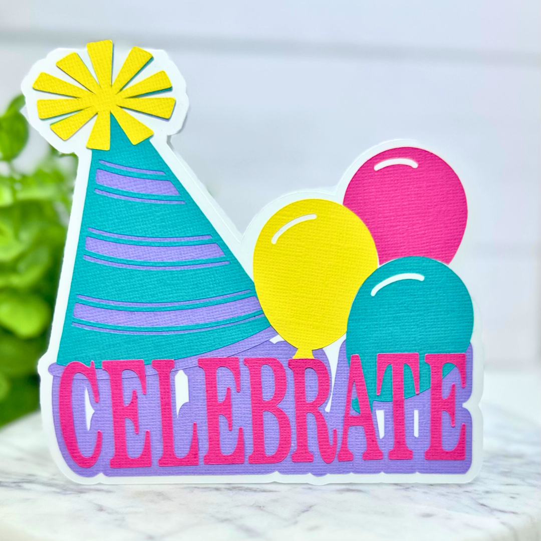 Handmade Birthday Card Featuring Encore Textured Cardstock