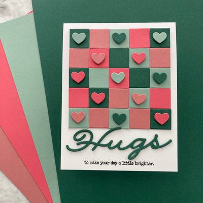 handmade Valentine card featuring My Colors Heavyweight cardstock