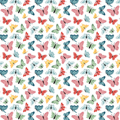 BEAUTIFUL BUTTERFLIES - 12x12 Double-Sided Patterned Paper - Echo Park