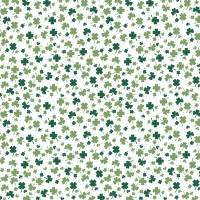 SHAMROCKS - 12x12 Double-Sided Patterned Paper - Echo Park