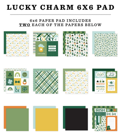 LUCKY CHARM 6x6 Paper Pad - Echo Park