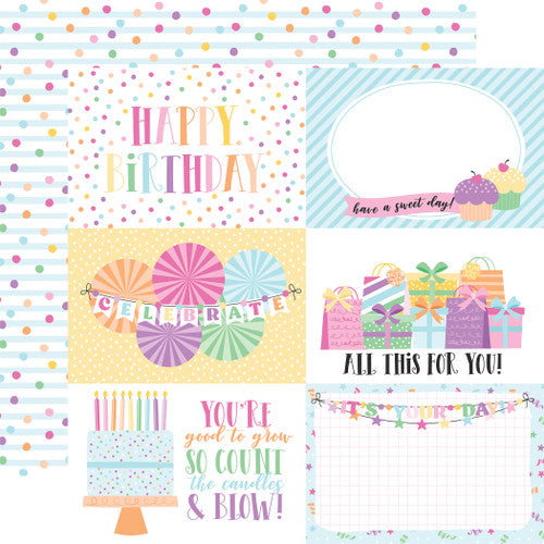 MAKE A WISH BIRTHDAY GIRL 12x12 Collection Kit - Echo Park