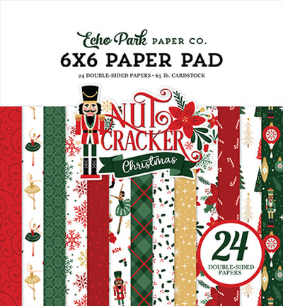 6x6 pad with 24 double-sided pages for fun Christmas paper crafting. Smaller images are great for card making and similar crafts. Archival quality.