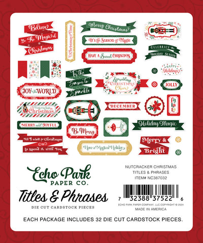 NUTCRACKER CHRISTMAS Titles & Phrases - Echo Park