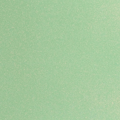 NEON MINT Glitter Luxe Cardstock - Encore Paper