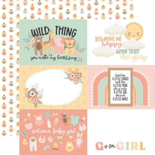 Echo Park - Welcome Baby Girl Collection - 12 x 12 Collection Kit