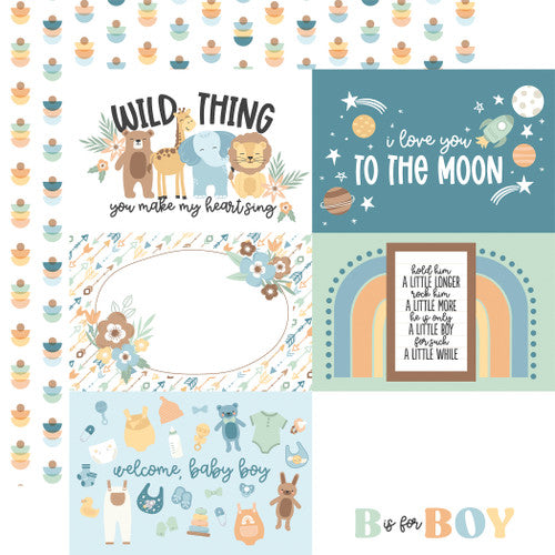 OUR BABY BOY 12x12 Collection Kit - Echo Park