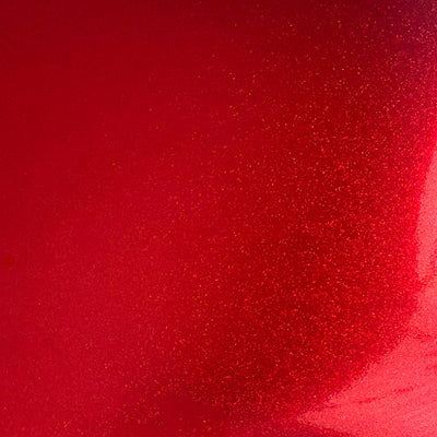 Red mirror foil cardstock with a glitter finish - smooth, shiny red foil cardstock with glitter details- ENCORE - glitter cardstock - 12x12 Cardstock Shop