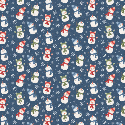 SNOWMAN FRIENDS - 12x12 Double-Sided Patterned Paper - Echo Park