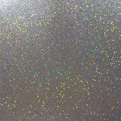 SILVER glitter cardstock with star confetti - SILVER glitter cardstock - glitter cardstock - 12x12 cardstock - 12x12 Cardstock Shop - Encore