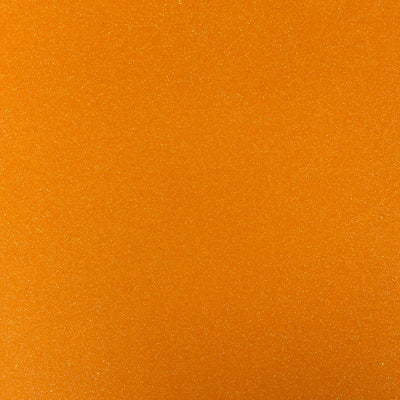 TANGERINE Glitter Luxe Cardstock - 12x12 glitter Cardstock - 12x12 Cardstock - Encore - ORANGE glitter Card-stock - mess free glitter Cardstock