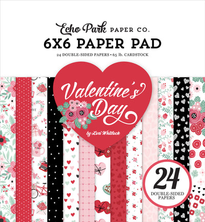 The 6x6 pad features cute designs and colors to celebrate everything, love! It includes 24 double-sided pages and is fun for cards and papercrafts.