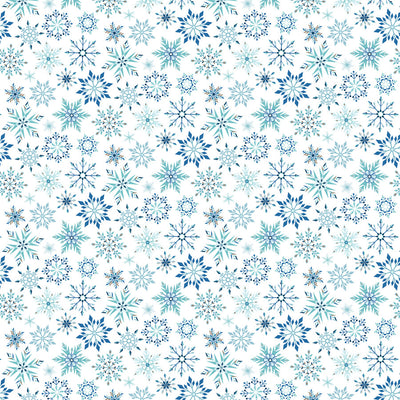 MAGIC SNOWFLAKES - 12x12 Double-Sided Patterned Paper - Echo Park