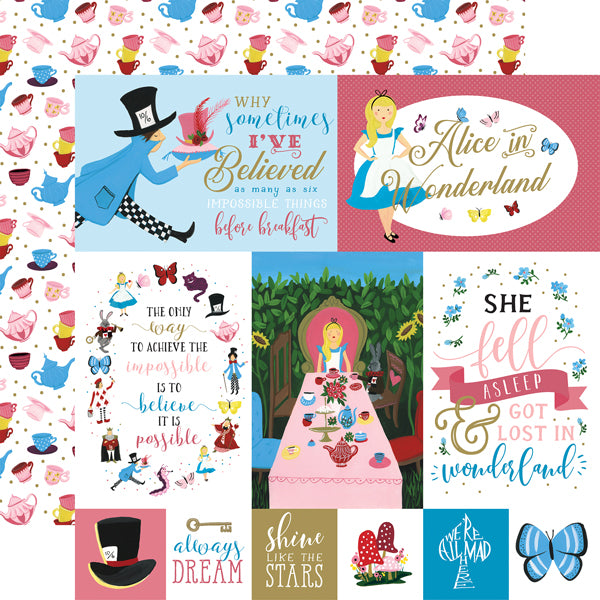 Echo Park Collection Kit 12x12 Alice in Wonderland No. 2